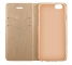 Husa piele Apple iPhone 6 Magnetic Book aurie