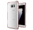 Husa silicon TPU Samsung Galaxy Note7 N930 Spigen 562CS20385 Crystal Shell Roz Transparenta Blister Originala