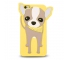 Husa silicon TPU Apple iPhone 6 3D Doggy Galbena