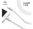 Cablu de date Apple iPhone 7 Plus McDodo CA-187 2in1 1.2m Alb Blister Original