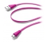 Cablu de date HTC Windows Phone 8X Cellularline USBDATAC Roz Blister Original