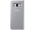 Husa plastic Samsung Galaxy S8 G950 Clear View EF-ZG950CSEGWW Argintie Blister Originala