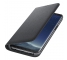 Husa textil Samsung Galaxy S8+ G955 LED View EF-NG955PBEGWW Blister Originala
