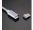Cablu date USB - USB Type-C Magnetic 1m Alb