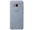 Husa Samsung Galaxy S8+ G955 Alcantara EF-XG955AMEGWW Turquoise Blister Originala