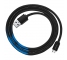 Cablu de date MicroUSB Pofan Thermo P07 1m Negru Albastru Blister Original
