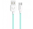 Cablu de date USB - USB Type-C Usams U Turn SJ099 Turquoise
