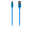 Cablu de date USB - USB Type-C Woven Albastru