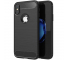 Husa pentru Apple iPhone XS / X, OEM, Carbon, Neagra