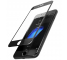 Folie Protectie ecran antisoc Apple iPhone 7 Flexible Tempered Glass Full Face neagra Blister 
