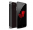 Husa silicon TPU Apple iPhone 7 Plus Cafele Electro Neagra Transparenta Blister Originala