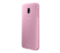 Husa Silicon TPU Samsung Galaxy J3 (2017) J330 Jelly Cover EF-AJ330TPEGWW roz Transparenta Blister Originala