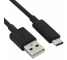 Cablu Date si Incarcare USB la USB Type-C, 2m, Negru