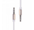 Cablu audio Jack 3.5 mm Tata - Tata Remax 2m alb Blister Original 