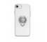 Husa plastic Apple iPhone 7 Puro Ring Magnet Alba Blister Originala