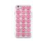 Husa silicon TPU Apple iPhone 7 Plus 3D Glitter Hearts roz