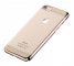 Husa silicon TPU Apple iPhone 7 DEVIA Glimmer2 Aurie Transparenta Blister Originala