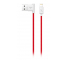 Cablu date USB - Lightning HOCO L shape UPL11 1.2m Rosu Blister Original