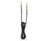 Cablu audio Jack 3.5 mm Tata - Tata Awei AUX-001 Negru Auriu Blister Original