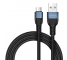 Cablu Date si Incarcare USB la MicroUSB Joyroom JR-S318, 3 m, Negru, Blister 