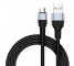 Cablu Date si Incarcare USB la USB Type-C Joyroom JR-S318, 3 m, Negru, Blister 