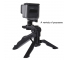 Trepied universal Puluz cu kit montaj camera GoPro Negru Blister