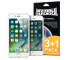 Folie Protectie Ecran Ringke pentru Apple iPhone 7 / Apple iPhone 8, Plastic, Set 4 buc, Blister 