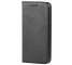Husa Piele OEM Smart Magnet pentru HTC Desire 12, Neagra, Bulk 