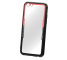 Husa TPU OEM Acrylic pentru Huawei P20 Lite, Rosie - Neagra - Transparenta, Bulk 