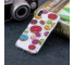 Husa TPU OEM Donut pentru Apple iPhone X, Multicolor, Bulk 