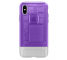 Husa Plastic Spigen Classic C1 pentru Apple iPhone X / Apple iPhone XS, Mov - Transparenta, Blister 057CS24431 