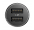 Incarcator Auto cu cablu Lightning Baseus TZXLD-A01, 2 X USB, Negru, Blister 