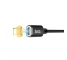 Cablu Incarcare USB la Lightning HOCO Magnetic U28, 1 m, Negru, Blister 