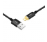 Cablu Incarcare USB la Lightning HOCO Magnetic U28, 1 m, Negru, Blister 