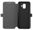 Husa Piele OEM Smart Pocket pentru Samsung Galaxy A6+ (2018) A605, Neagra, Bulk 