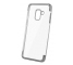 Husa TPU OEM Electro pentru Samsung Galaxy A6 (2018) A600, Argintie - Transparenta, Bulk 