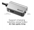 Adaptor Audio USB Type-C la 3.5 mm cu port alimentare USB Type-C Baseus CATL40-OS, 12cm, Argintiu, Blister 