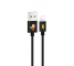 Cablu Date si Incarcare USB la Lightning Usams SJ234 U8 Lovely, 1.2 m, Negru, Blister 