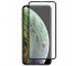 Folie Protectie Ecran Mr. Monkey Glass Apple iPhone X, Sticla securizata, Full Face, Full Glue, Strong HD, Neagra, Blister 