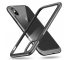 Husa Plastic - TPU ESR Bumper Hoop Lite pentru Apple iPhone X / Apple iPhone XS, Neagra - Transparenta, Blister 