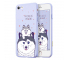 Husa Plastic ESR Huskies pentru Apple iPhone 7 / Apple iPhone 8, Multicolor, Blister 