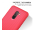 Husa TPU Lenuo Leshen Stripe pentru Xiaomi Pocophone F1, Rosie, Blister 