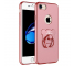 Husa Plastic AIQAA Bear Ring pentru Apple iPhone 7 / Apple iPhone 8, Roz, Bulk 