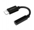 Adaptor Audio USB Type-C  la 3.5 mm Yaomaisi Q16, Negru, Blister 