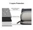 Husa Textil Haweel pentru Tableta 9.7 inci, Dimensiuni interioare 260 x 190 mm, Waterproof, Neagra, Bulk 