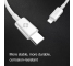Cablu Date si Incarcare USB Type-C la Lightning Totu Design BPDA01, 1.2 m, Alb, Blister 
