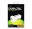 Incarcator Auto USB Duracell DR5020W, 2.4A, 1 X USB, Alb, Blister