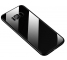 Husa TPU OEM cu spate din sticla pentru Samsung Galaxy S8 G950, Neagra, Bulk 