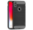 Husa TPU iPaky Slim Carbon pentru Apple iPhone XS Max, Neagra, Blister 