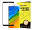 Folie Protectie Ecran WZK pentru Xiaomi Redmi Note 5 (Redmi 5 Plus), Sticla securizata, Full Face, Full Glue, Neagra, Blister 